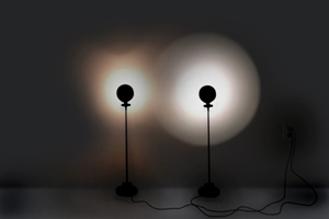 Light pattern of 35W halogen and LED lamps Light pattern